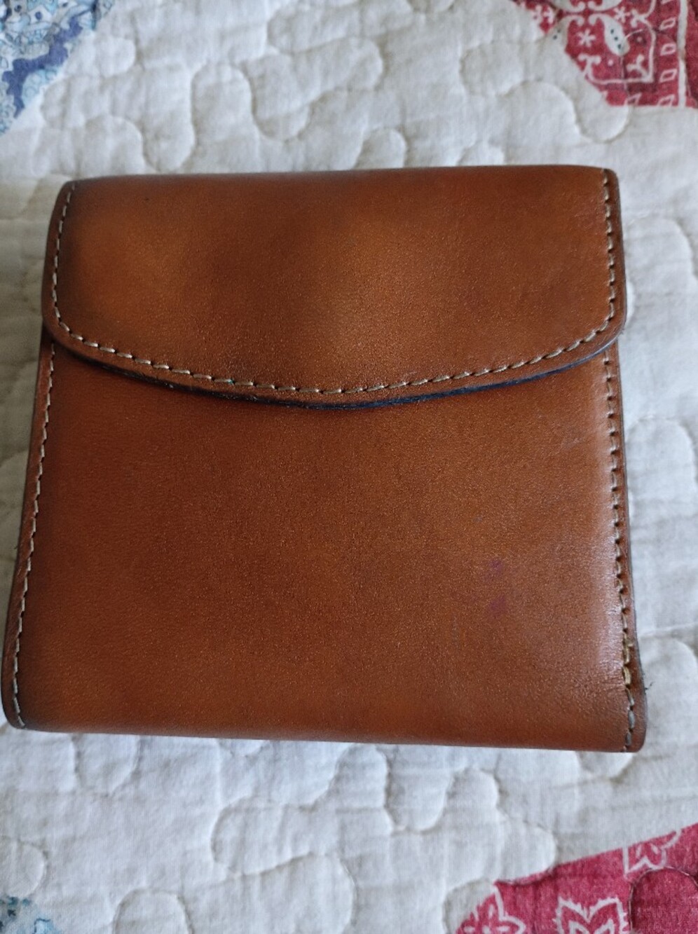 Patricia Nash Brown Leather Reiti Wallet
